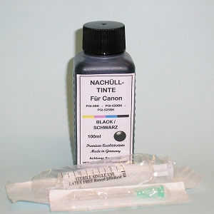 Kit Recarga Tinteiros pretos Canon PGI-5...