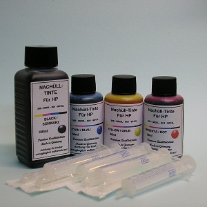 Kit Recarga / Tintas Tinteiros HP 300 300XL 901 901XL