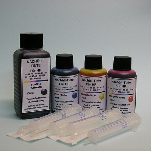 Kit Recarga / Tintas Tinteiros HP 15 21 22 56 57 