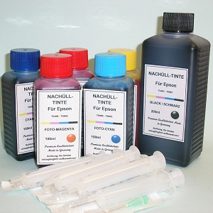 Kit Recarga XL / Tintas Tinteiros Epson T048.. T080..
