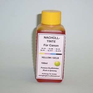 100 ml Tinta Amarela para Canon CL-31 ...