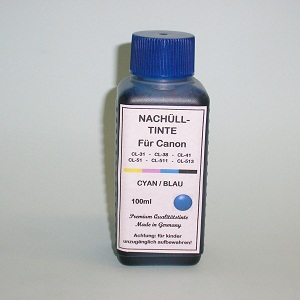 100 ml Tinta Ciano para Canon CL-31 ...
