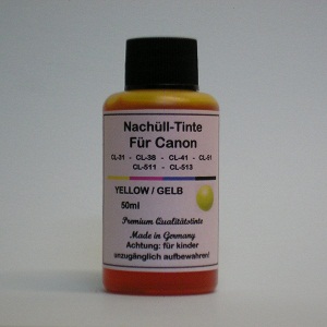 50 ml Tinta Amarela para Canon CL-31 ...