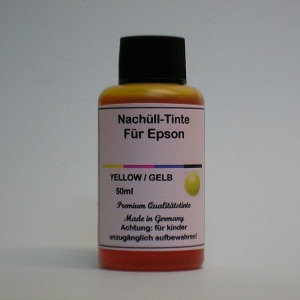 50 ml Tinta Amarela para Epson