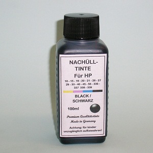 100 ml Tinta Preta para HP 15 21 56 ...