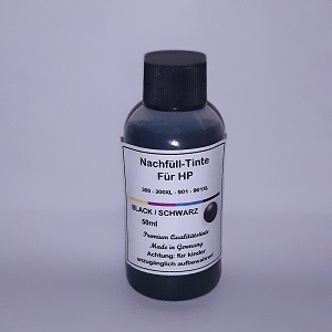 50 ml Tinta Preta para HP 300 901