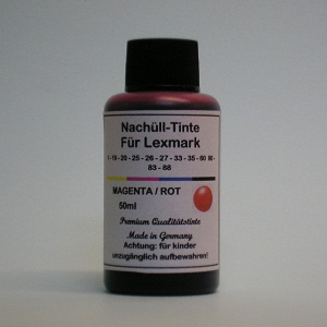 50 ml Tinta Magenta para Lexmark